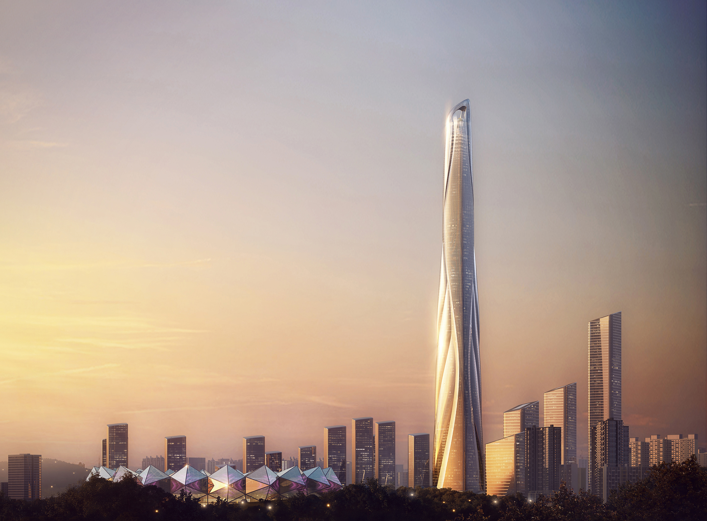 Shenzhen-hong kong international center 1-digital-extended