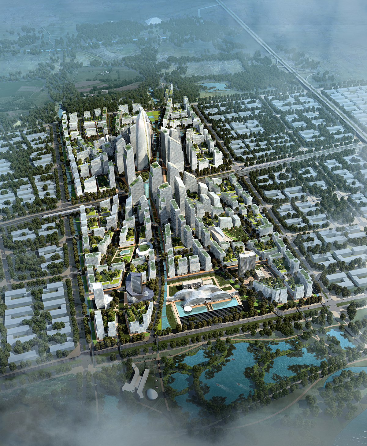 Xixian master plan 1